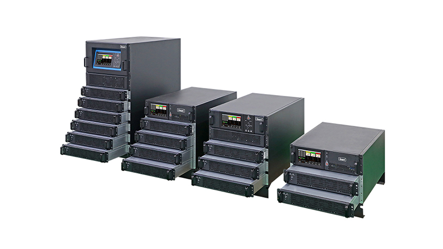 RM系列10~90kVA
机架式模块化UPS
